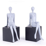 Load image into Gallery viewer, Grey & Black Fiber Lady