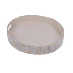 Load image into Gallery viewer, Mother of Pearl Round Tray