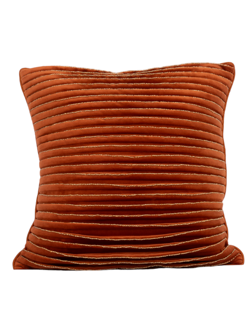 Tesco Ginger Cord Cushion Cover Orange