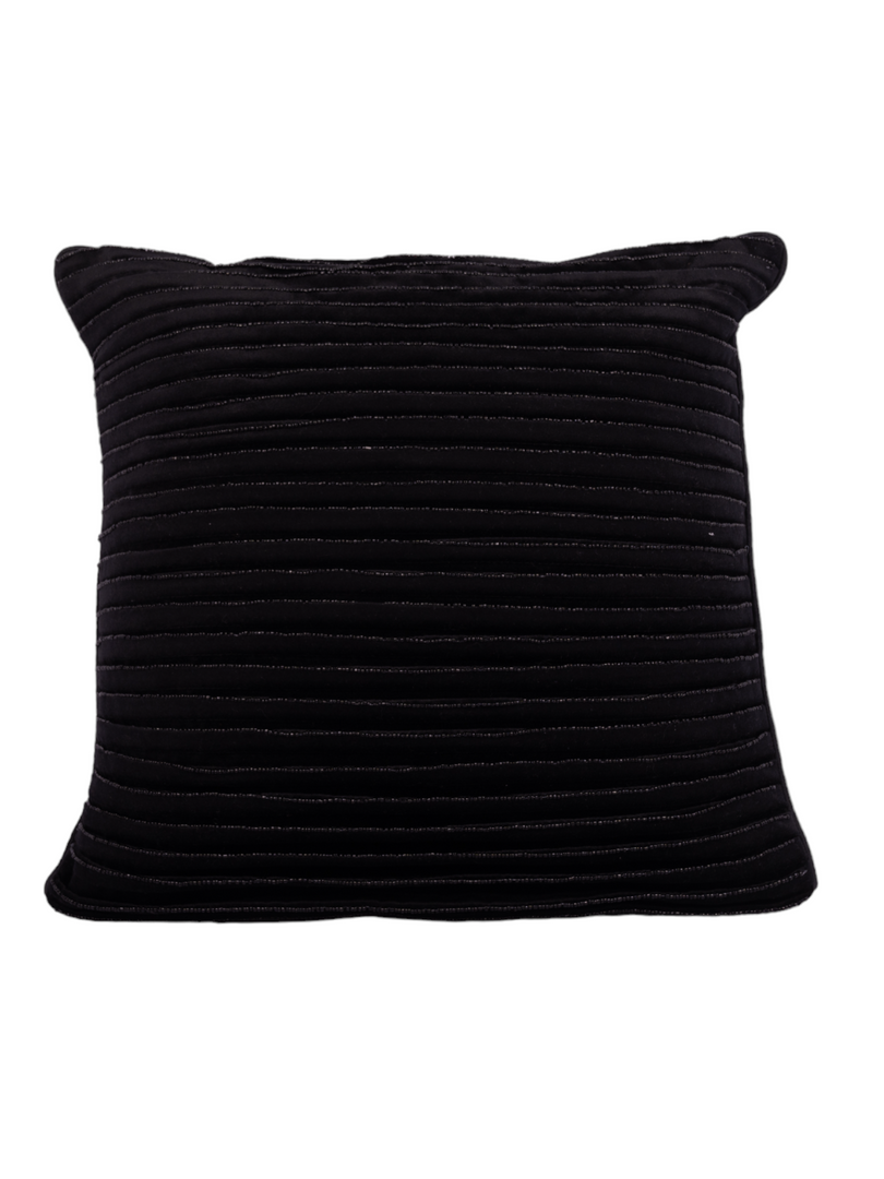Tesco Ginger Cord Cushion Cover Black