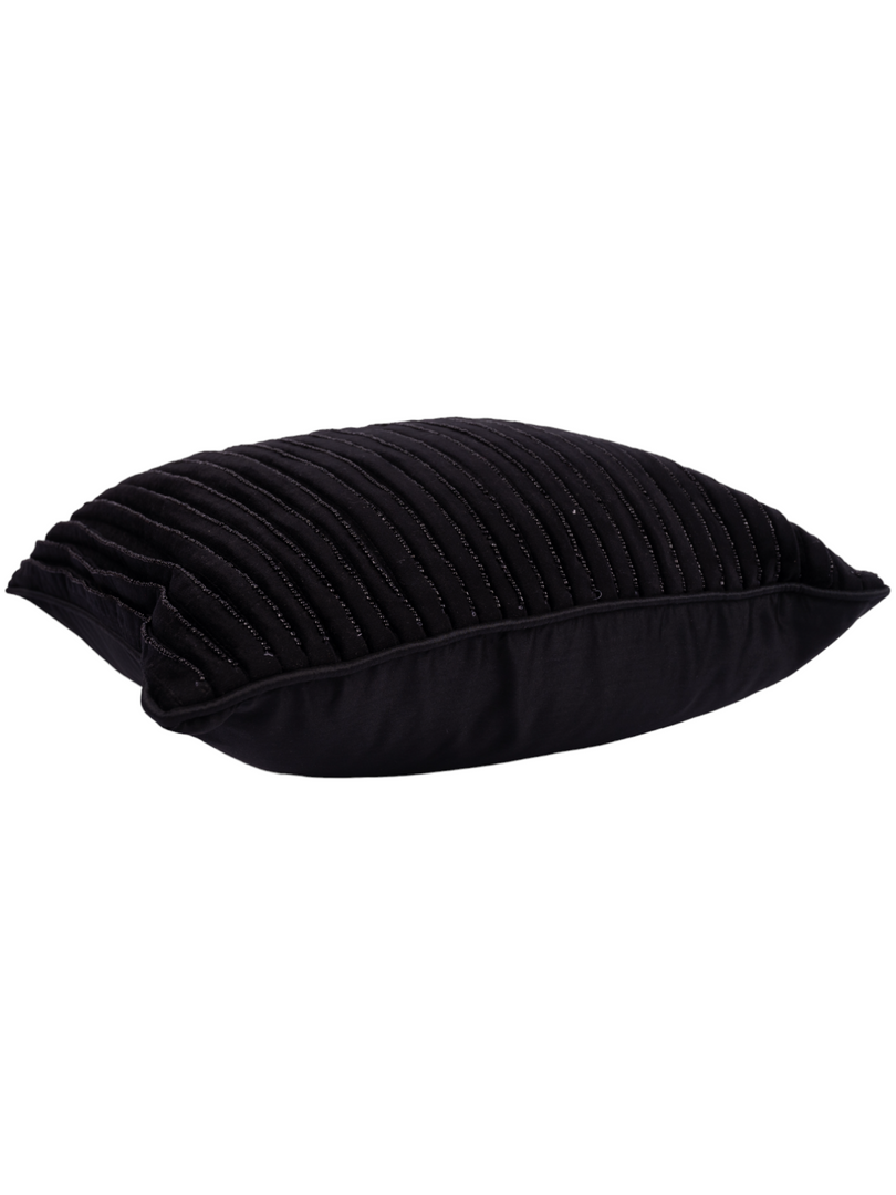 Tesco Ginger Cord Cushion Cover Black