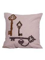 Load image into Gallery viewer, Antique Brass Pillow Cover