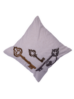 Load image into Gallery viewer, Antique Brass Pillow Cover