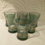 Load image into Gallery viewer, Green Bamboo Highball Glasses (Set Of 6)