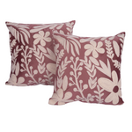 Load image into Gallery viewer, Floral Hue Cushion Cover Pink (Set Of Two)