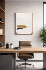 Load image into Gallery viewer, Ratios Abstract Gold Texture Wall Art – Medium Size