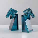 Load image into Gallery viewer, Decorative Crystal Bookends (Set Of 2)