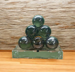 Load image into Gallery viewer, RA Elegant Crystal Sphere Pyramid