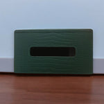 Load image into Gallery viewer, RA Elegant Green Leather Tissue Box Cover