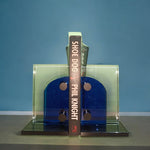 Load image into Gallery viewer, RA Transparent Glass Bookend (S/2)