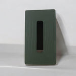 Load image into Gallery viewer, RA Elegant Green Leather Tissue Box Cover