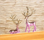 Load image into Gallery viewer, RA Couple Reindeer Figurine Statue