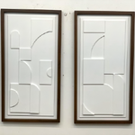 Load image into Gallery viewer, RA ABSTACT WALL ART (SET OF 2)