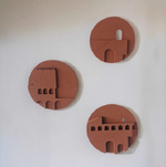 Load image into Gallery viewer, RA Terracotta Architectural Wall Art β Set of 3