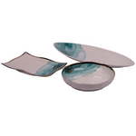 Load image into Gallery viewer, Monet Rectangular Platter in Teal