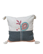 Load image into Gallery viewer, Pastel Ikat Motif Decorative Cushion Cover