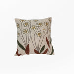 Load image into Gallery viewer, RA Yellow Floral Design Cushion Cover