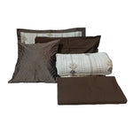 Load image into Gallery viewer, RA Brown Bedcover Set