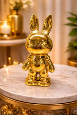 Load image into Gallery viewer, RA Golden Bunny Figurine Large