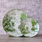 Load image into Gallery viewer, Toile de Jouy Green Porcelain Dinner Set 25 PCS