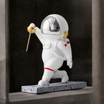 Load image into Gallery viewer, RA Modern Fencing Astronaut Statue