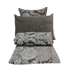 Load image into Gallery viewer, RA Grey Embroidered Bedcover