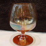 Load image into Gallery viewer, vintage amber brandy glasses (Set of 6)