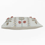 Load image into Gallery viewer, RA White & Pink Embroidered Cushion Covers