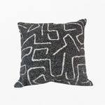Load image into Gallery viewer, RA Grey Geomatric Cushion Cover