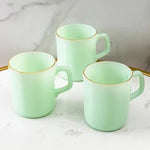 Load image into Gallery viewer, Contrast Rim Detail Pastel Glossy Mug (Set of 6)