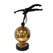 RA Black & Golden Metal Showpiece