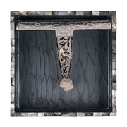 Mother of pearl Black Tissue Holder