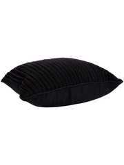 Tesco Ginger Cord Cushion Cover Black