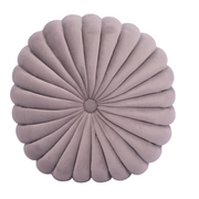 Round  Decorative Pillow Grey (Set of 2