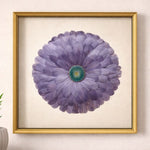 Load image into Gallery viewer, Ratios Purple Feather Agate Wall Frame