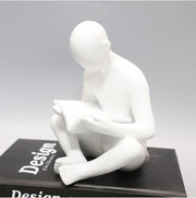 RA Sculptures Contracted Scholar Figure