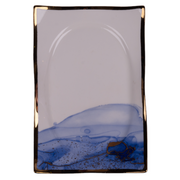MONET RECTANGULAR PLATTER VIOLET