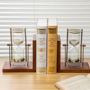 RA Vintage Hourglass Bookends