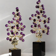 RA Crystal Natural Stone Showpiece