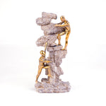 Load image into Gallery viewer, Men climb on wall Showpiece
