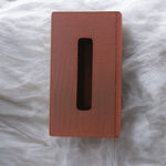 Load image into Gallery viewer, RA Classic Brown Leather Tissue Box
