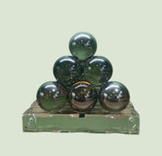 RA Elegant Crystal Sphere Pyramid
