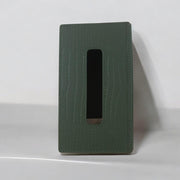 RA Elegant Green Leather Tissue Box Cover