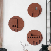 RA Terracotta Architectural Wall Art – Set of 3