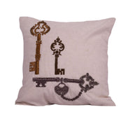 Antique Brass Pillow Cover