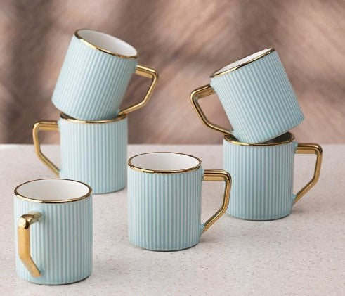 Lingmell Mug (Water Blue) - Set Of Six