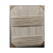 Ratios Textured Fabric Wall Frame – Neutral Abstract Design