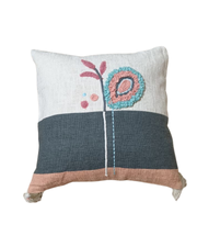 Pastel Ikat Motif Decorative Cushion Cover