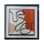 Load image into Gallery viewer, Ratios Abstract Flow – 3D Modern Wall Art Frame