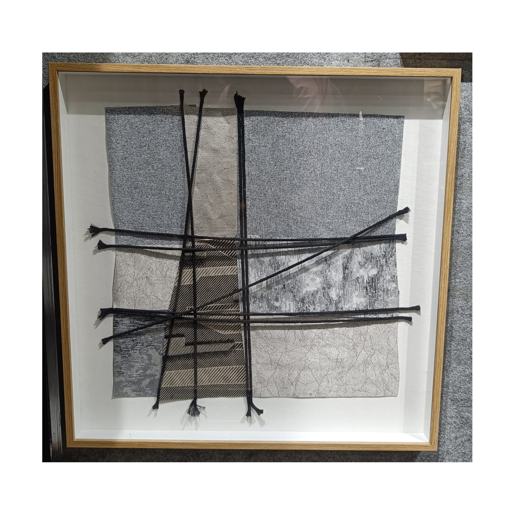 Abstract Textured Wall Art – Neutral Modern Mixed Media